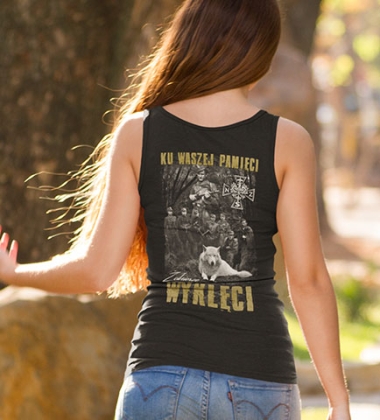 Damski tank-top ŻOŁNIERZE WYKLĘCI